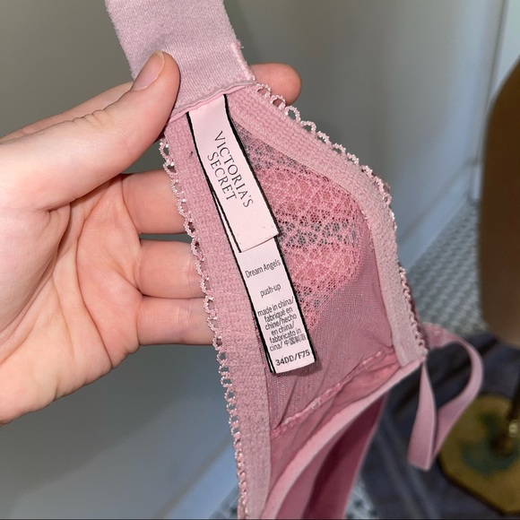Victorias Secret 34DD Pink Push Up Bra - Picture 4 of 4